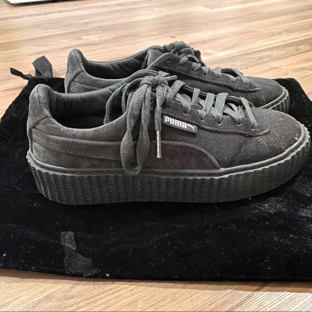 Fenty puma creepers with fenty dust bag